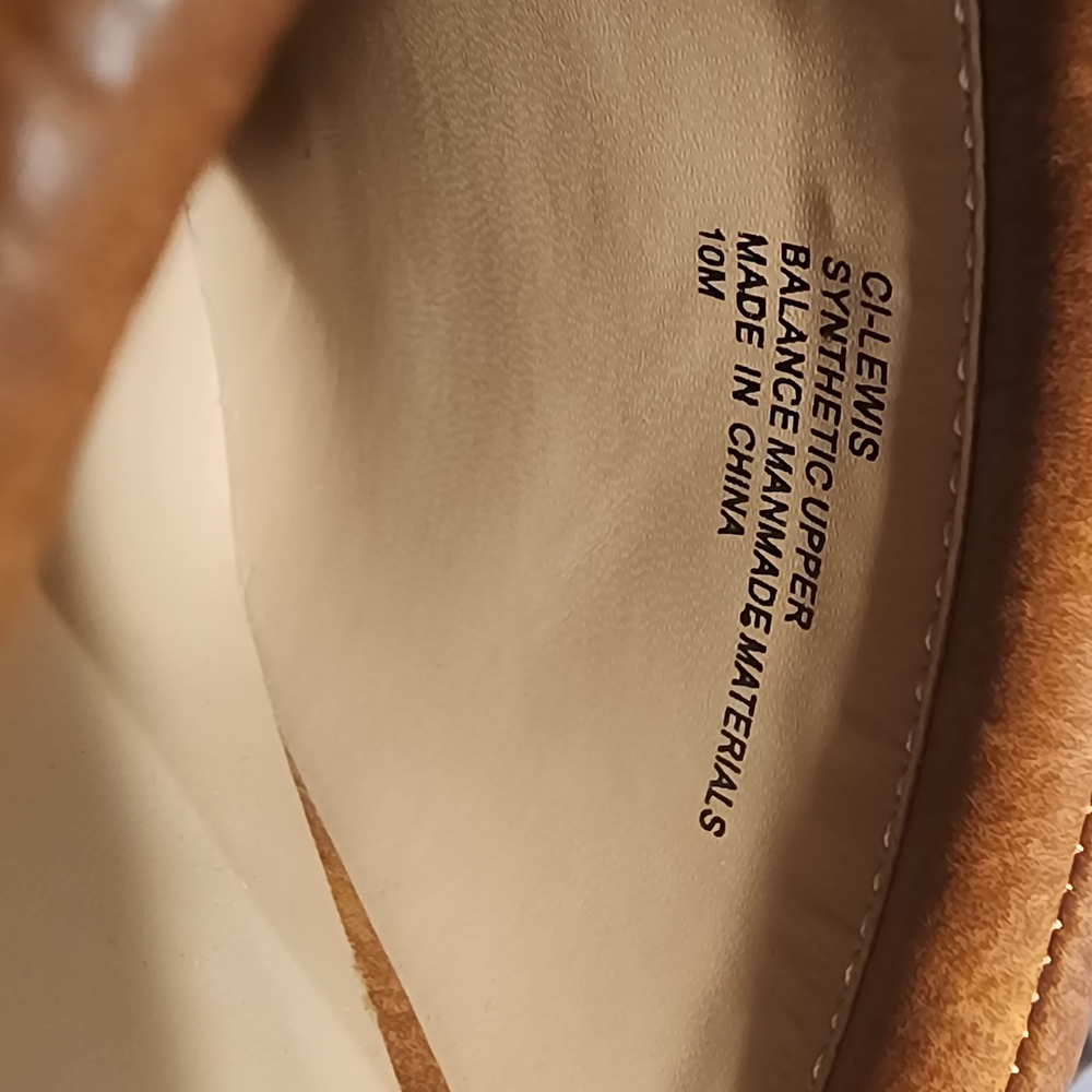 Crown & Ivy Lewis Mules Brown Size 10M New No Box - Picture 3 of 8